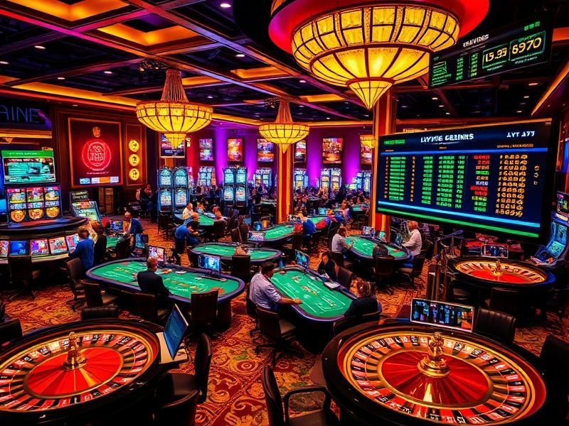 Stay updated with the latest casino results, live betting outcomes, and game statistics all in one place.